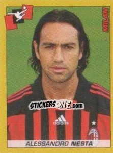 Cromo Alessandro Nesta - Calciatori 2007-2008 - Panini