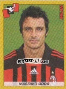 Sticker Massimo Oddo - Calciatori 2007-2008 n. 248 - Panini