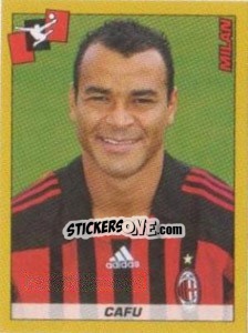 Sticker Cafu - Calciatori 2007-2008 n. 252 - Panini