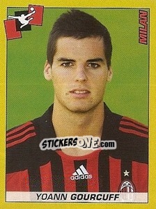 Figurina Yoann Gourcuff - Calciatori 2007-2008 - Panini