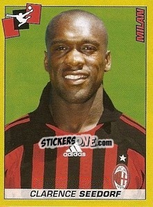 Sticker Clarence Seedorf - Calciatori 2007-2008 n. 258 - Panini
