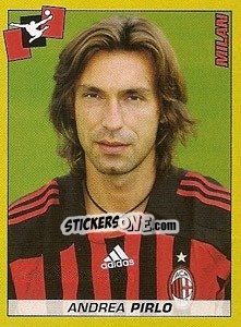 Sticker Andrea Pirlo - Calciatori 2007-2008 n. 259 - Panini