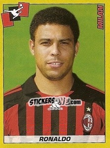 Sticker Ronaldo - Calciatori 2007-2008 n. 263 - Panini