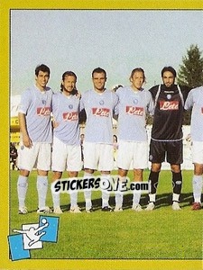 Cromo Squadra Napoli (1) - Calciatori 2007-2008 n. 265 - Panini