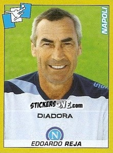Cromo Edoardo Reja (Allenatore) - Calciatori 2007-2008 - Panini