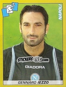 Figurina Gennaro Iezzo - Calciatori 2007-2008 - Panini