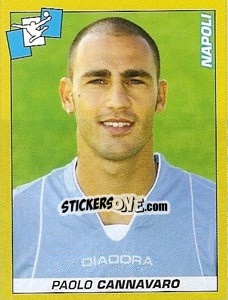 Sticker Paolo Cannavaro - Calciatori 2007-2008 n. 270 - Panini