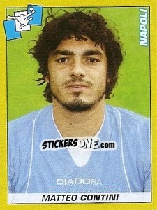 Cromo Matteo Contini - Calciatori 2007-2008 - Panini