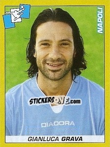 Cromo Gianluca Grava - Calciatori 2007-2008 - Panini