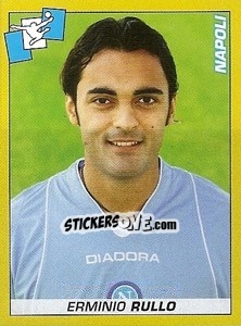 Sticker Erminio Rullo - Calciatori 2007-2008 n. 277 - Panini