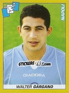 Figurina Walter Gargano - Calciatori 2007-2008 - Panini