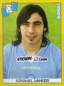 Cromo Ezequiel Lavezzi - Calciatori 2007-2008 - Panini