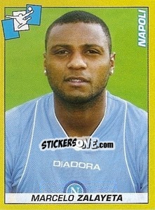 Sticker Marcelo Zalayeta - Calciatori 2007-2008 n. 286 - Panini