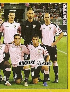 Cromo Squadra Palermo (2) - Calciatori 2007-2008 - Panini