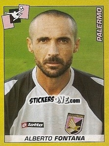 Sticker Alberto Fontana - Calciatori 2007-2008 - Panini