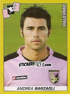 Cromo Andrea Barzagli - Calciatori 2007-2008 - Panini