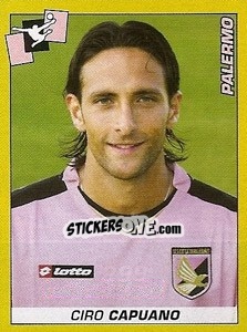 Sticker Ciro Capuano - Calciatori 2007-2008 n. 299 - Panini