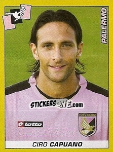 Figurina Ciro Capuano - Calciatori 2007-2008 - Panini