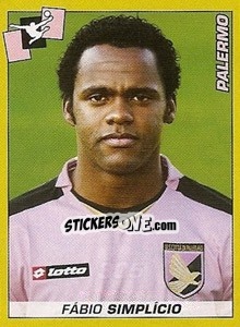 Sticker Fábio Simplício - Calciatori 2007-2008 n. 305 - Panini