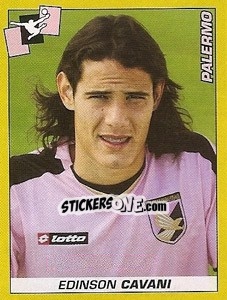 Sticker Edinson Cavani - Calciatori 2007-2008 n. 311 - Panini