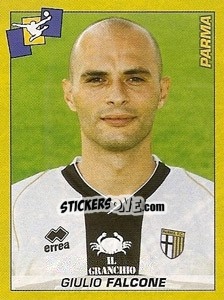 Sticker Giulio Falcone - Calciatori 2007-2008 n. 319 - Panini