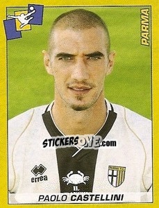 Cromo Paolo Castellini - Calciatori 2007-2008 n. 320 - Panini