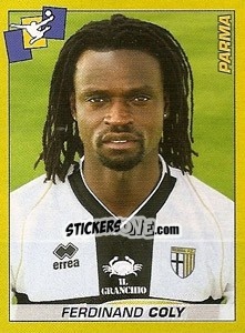 Sticker Ferdinand Coly - Calciatori 2007-2008 n. 323 - Panini