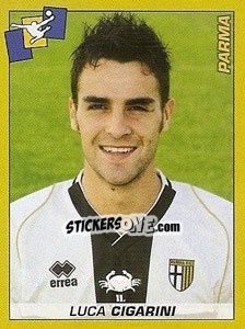 Sticker Luca Cigarini - Calciatori 2007-2008 n. 327 - Panini