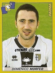 Sticker Domenico Morfeo - Calciatori 2007-2008 n. 329 - Panini