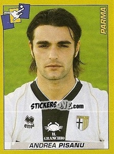 Sticker Andrea Pisanu - Calciatori 2007-2008 - Panini