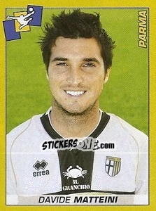 Sticker Davide Matteini - Calciatori 2007-2008 n. 332 - Panini