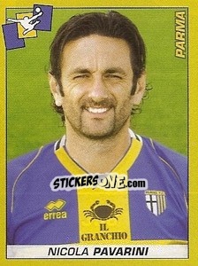 Cromo Nicola Pavarini - Calciatori 2007-2008 - Panini