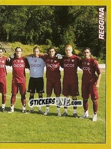 Sticker Squadra Reggina (2) - Calciatori 2007-2008 - Panini