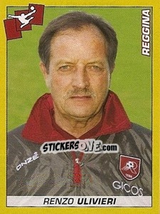 Sticker Renzo Ulivieri (Allenatore) - Calciatori 2007-2008 n. 340 - Panini