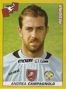 Sticker Andrea Campagnolo - Calciatori 2007-2008 n. 341 - Panini