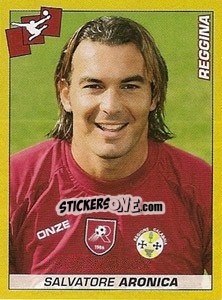 Sticker Salvatore Aronica - Calciatori 2007-2008 n. 342 - Panini