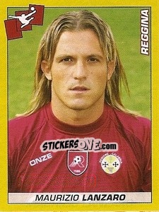 Sticker Maurizio Lanzaro - Calciatori 2007-2008 - Panini