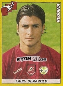 Sticker Fabio Ceravolo - Calciatori 2007-2008 n. 357 - Panini