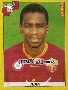 Sticker Juan - Calciatori 2007-2008 n. 367 - Panini