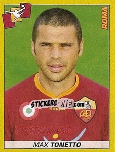 Sticker Max Tonetto - Calciatori 2007-2008 n. 372 - Panini