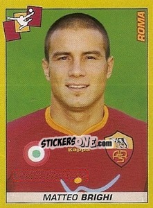 Sticker Matteo Brighi - Calciatori 2007-2008 n. 373 - Panini