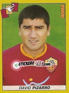 Sticker David Pizarro - Calciatori 2007-2008 n. 374 - Panini