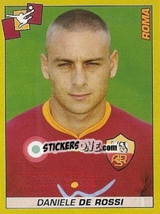 Sticker Daniele De Rossi - Calciatori 2007-2008 n. 375 - Panini
