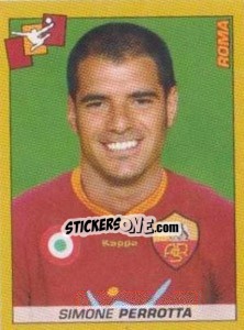 Sticker Simone Perrotta - Calciatori 2007-2008 n. 377 - Panini