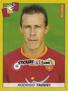 Sticker Rodrigo Taddei - Calciatori 2007-2008 n. 378 - Panini