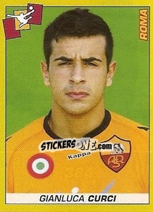 Sticker Gianluca Curci - Calciatori 2007-2008 n. 384 - Panini