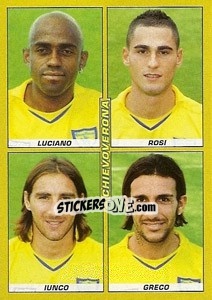 Figurina ChievoVerona [Serie B] - Calciatori 2007-2008 - Panini