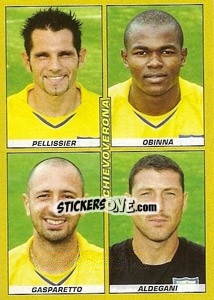 Figurina ChievoVerona [Serie B] - Calciatori 2007-2008 - Panini