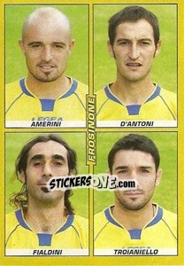 Figurina Frosinone [Serie B] - Calciatori 2007-2008 - Panini