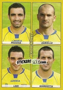 Figurina Frosinone [Serie B] - Calciatori 2007-2008 - Panini